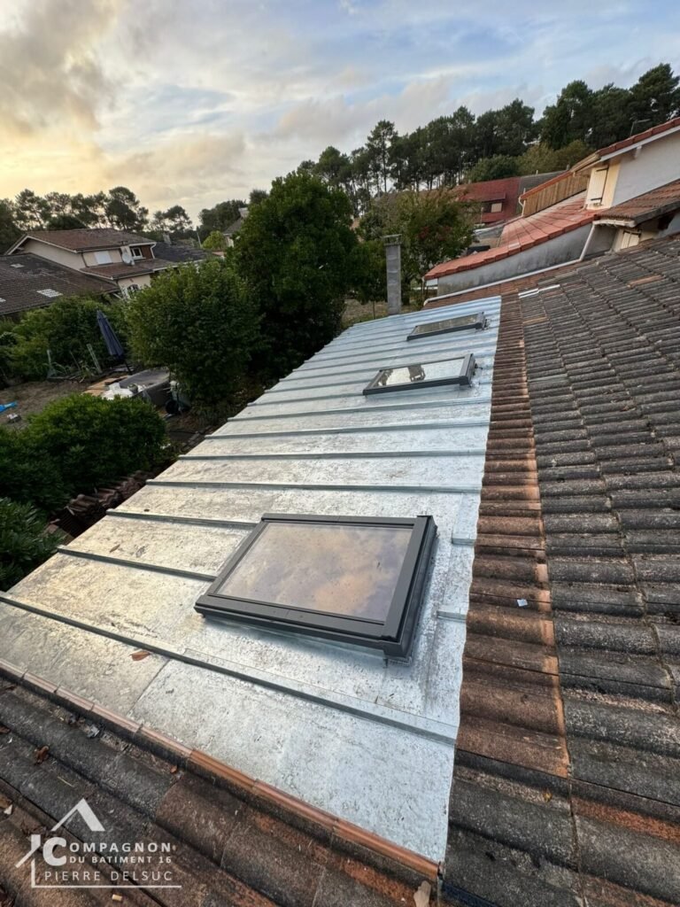 Couverture, Couverture zinc