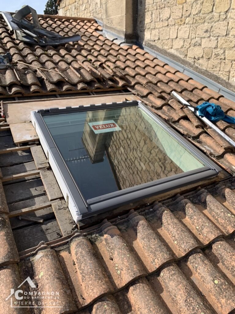 Zinguerie, Velux, Abergement Velux zinc, Pose Velux